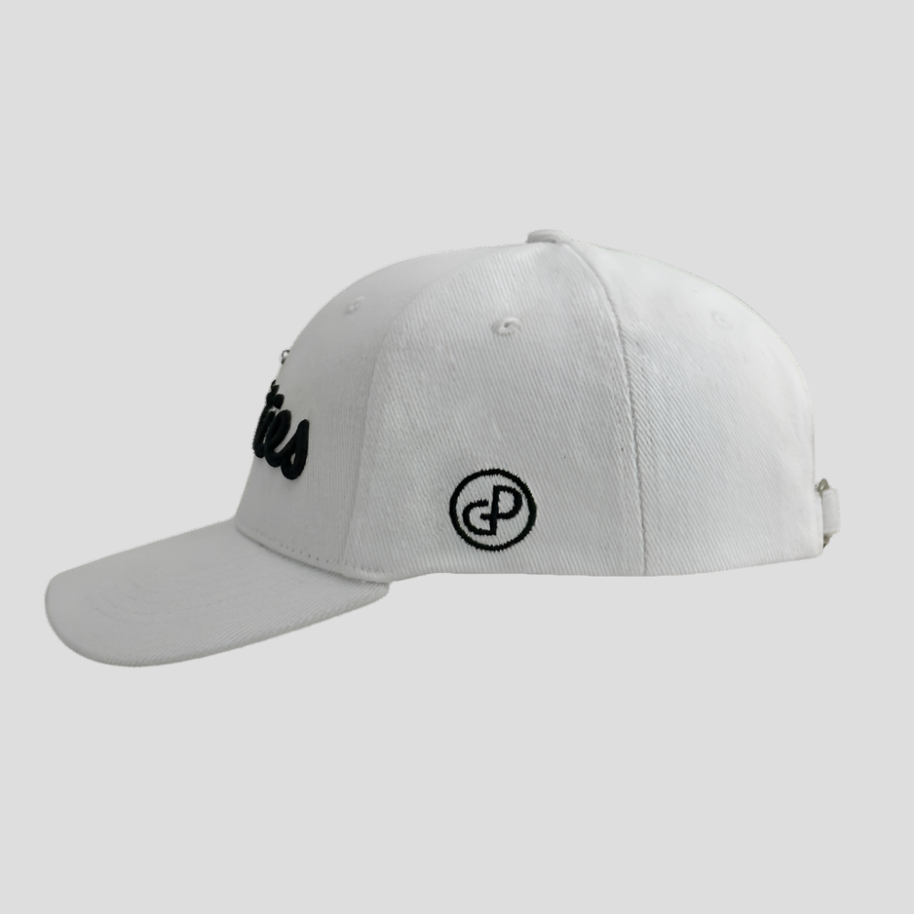 BASEBALL DAD CAP WHITE